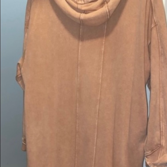 Free People Movement ❤️ Spur of The Moment Hoodie (Pink Cinnamon) - Picture 4 of 6